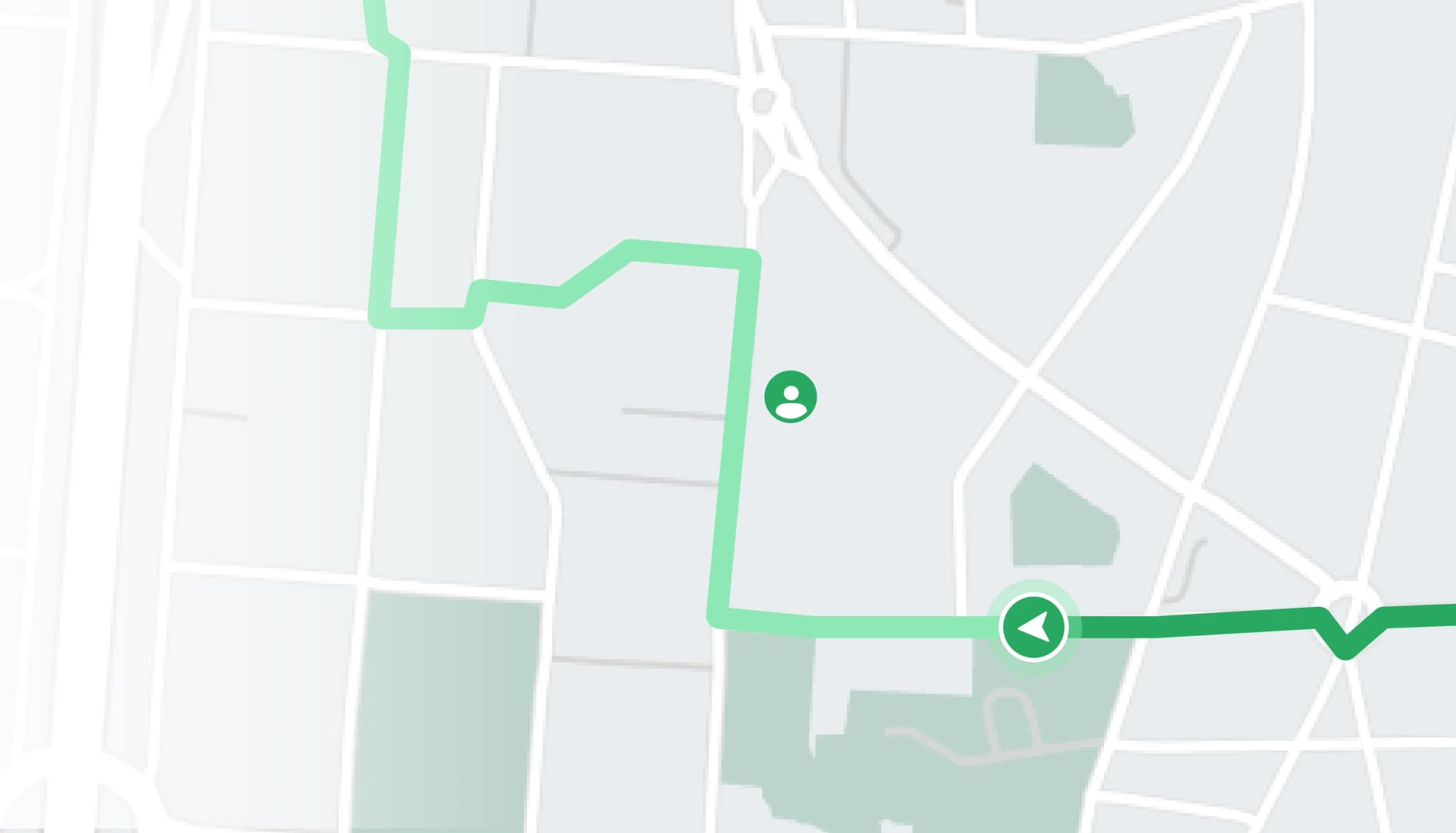 Customer tracking page on mobile with live ETA and delivery status