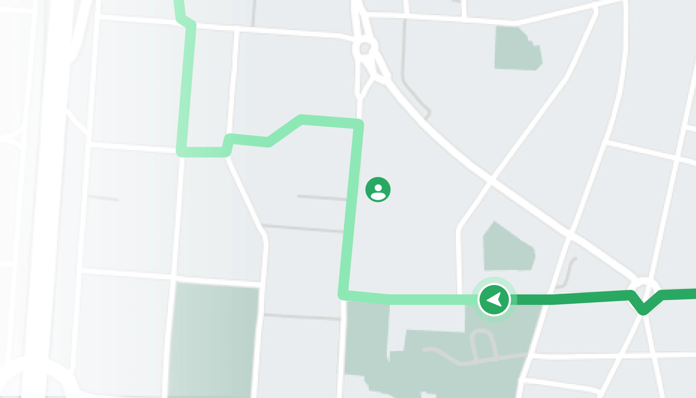 Customer tracking page on mobile with live ETA and delivery status